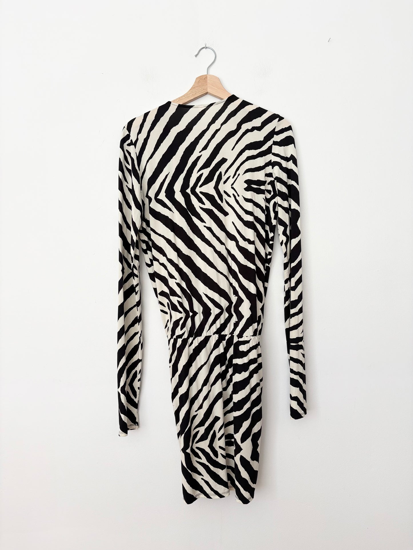 Rat & boa Allegra zebra dress S/M