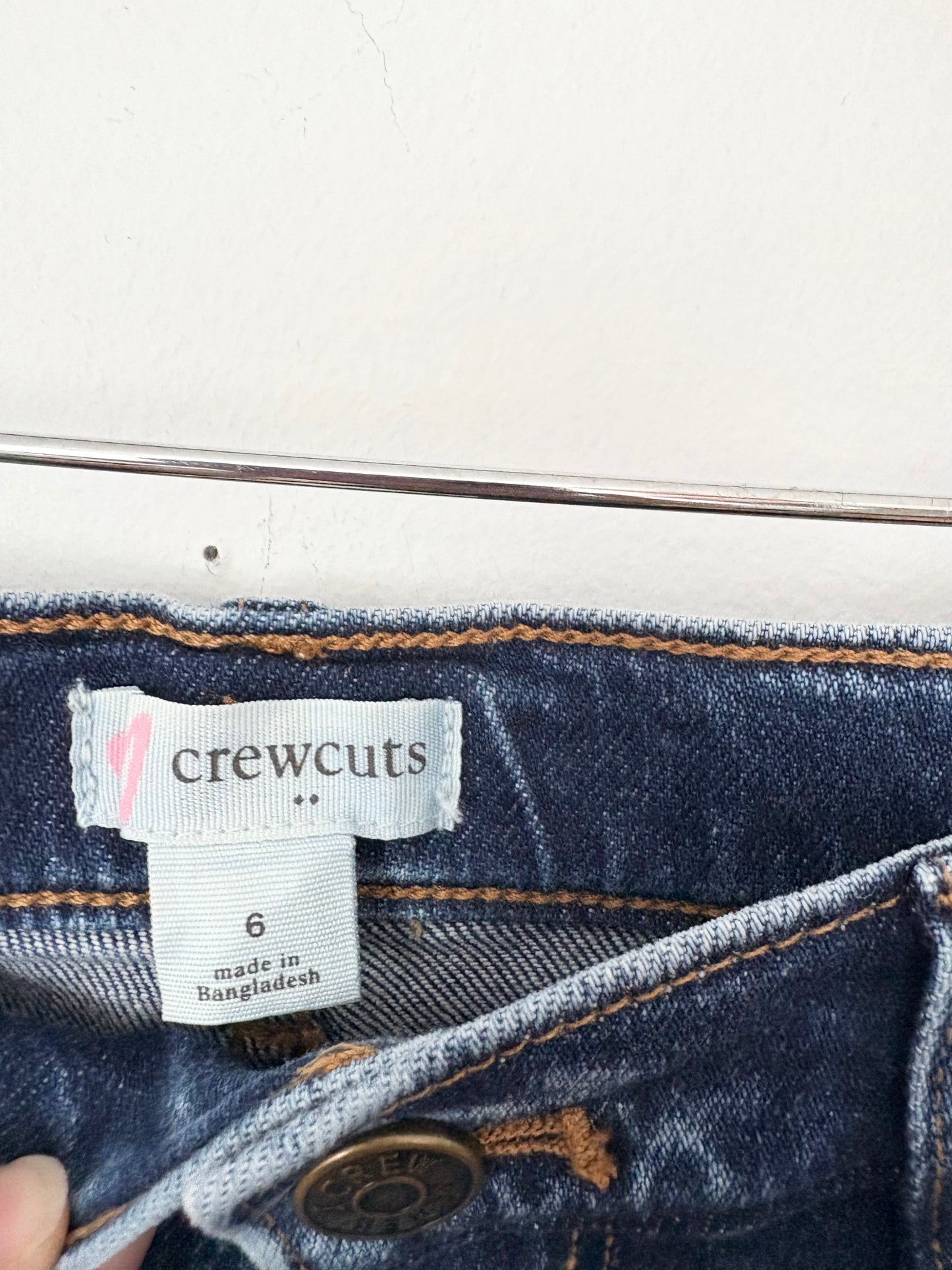 Crewcuts flare jeans with pockets 6Y