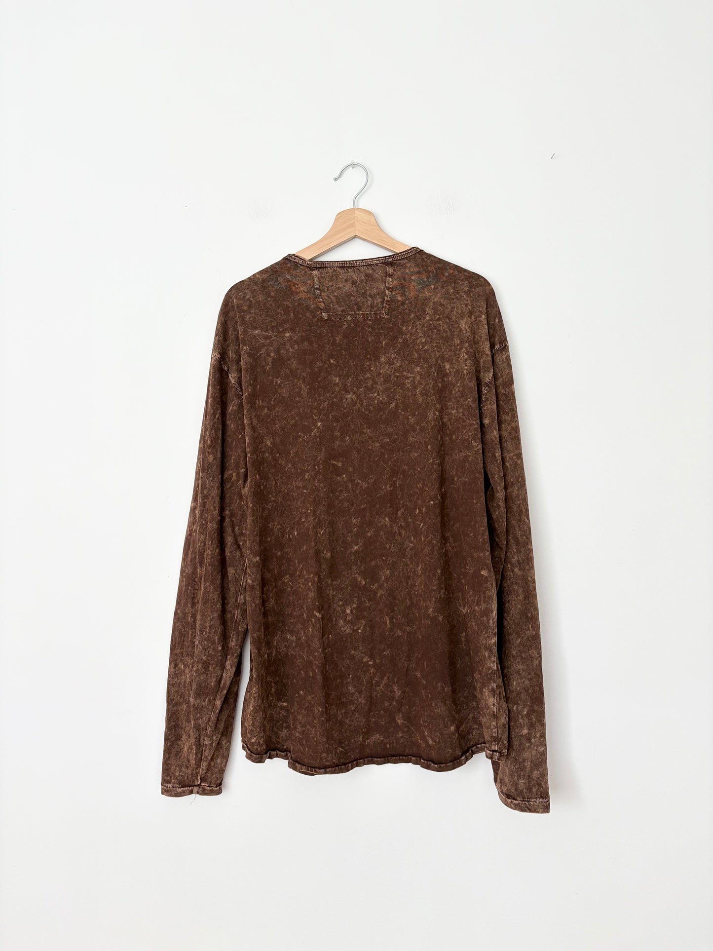 John Varvatos tie dye long sleeve tee XXL