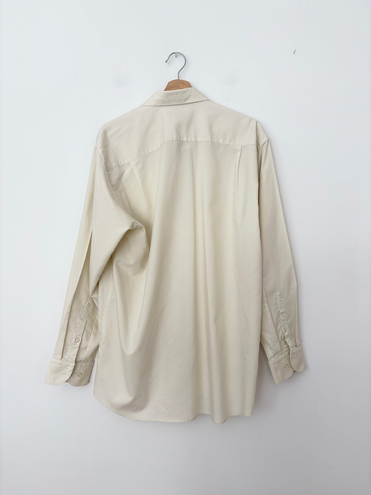 Oscar de la Renta white button down L/XL