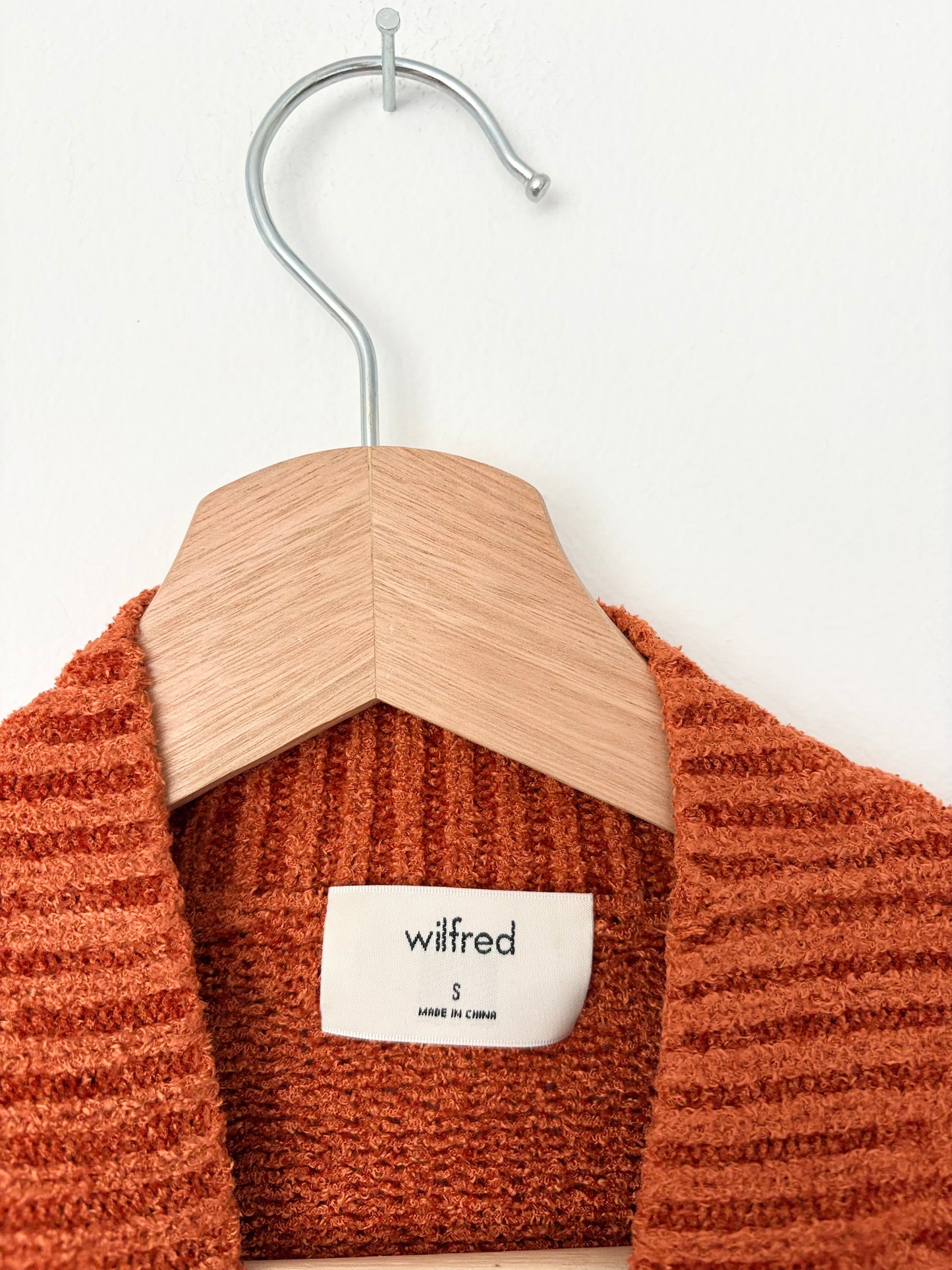 Wilfred corteta chenille sweater Small