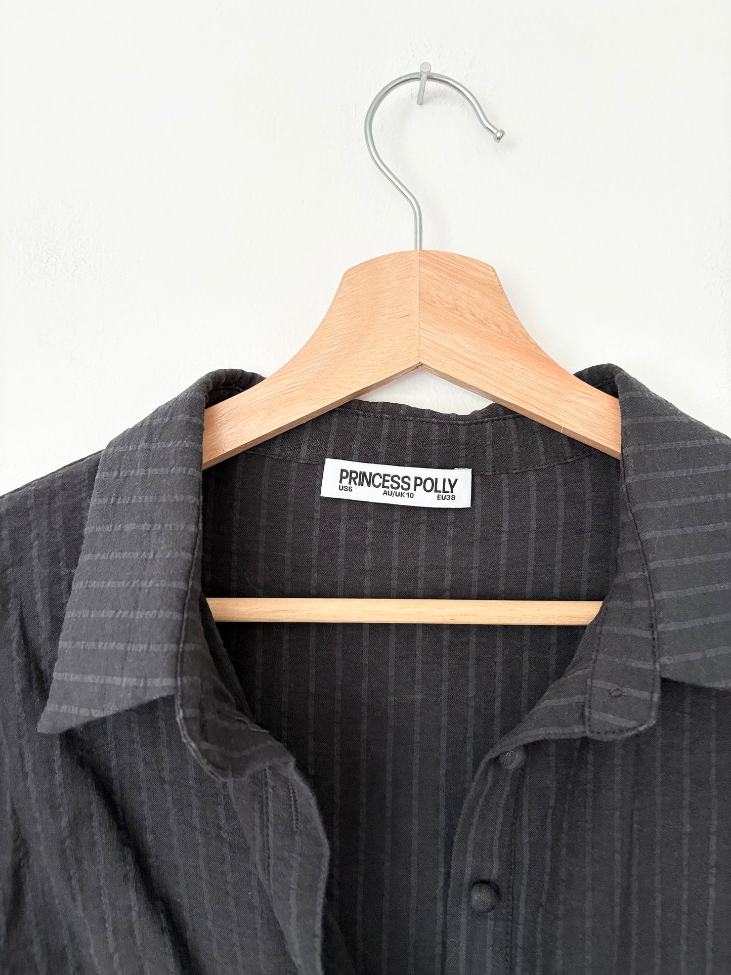 Princess polly anni pinstripe shirt S/M
