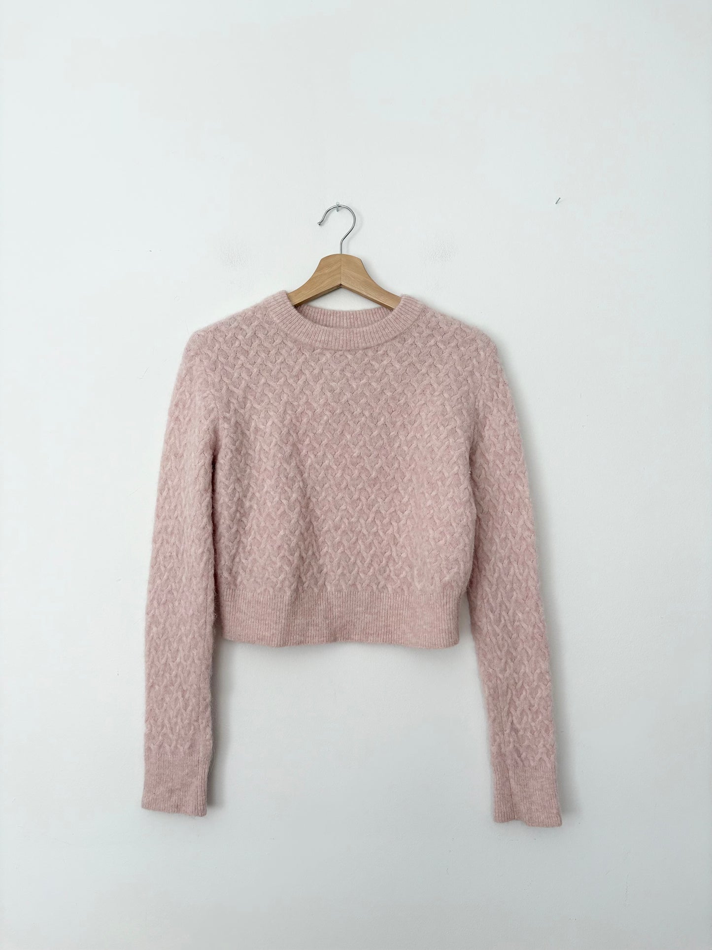 Lululemon alpaca wool-blend crosshatch sweater Small