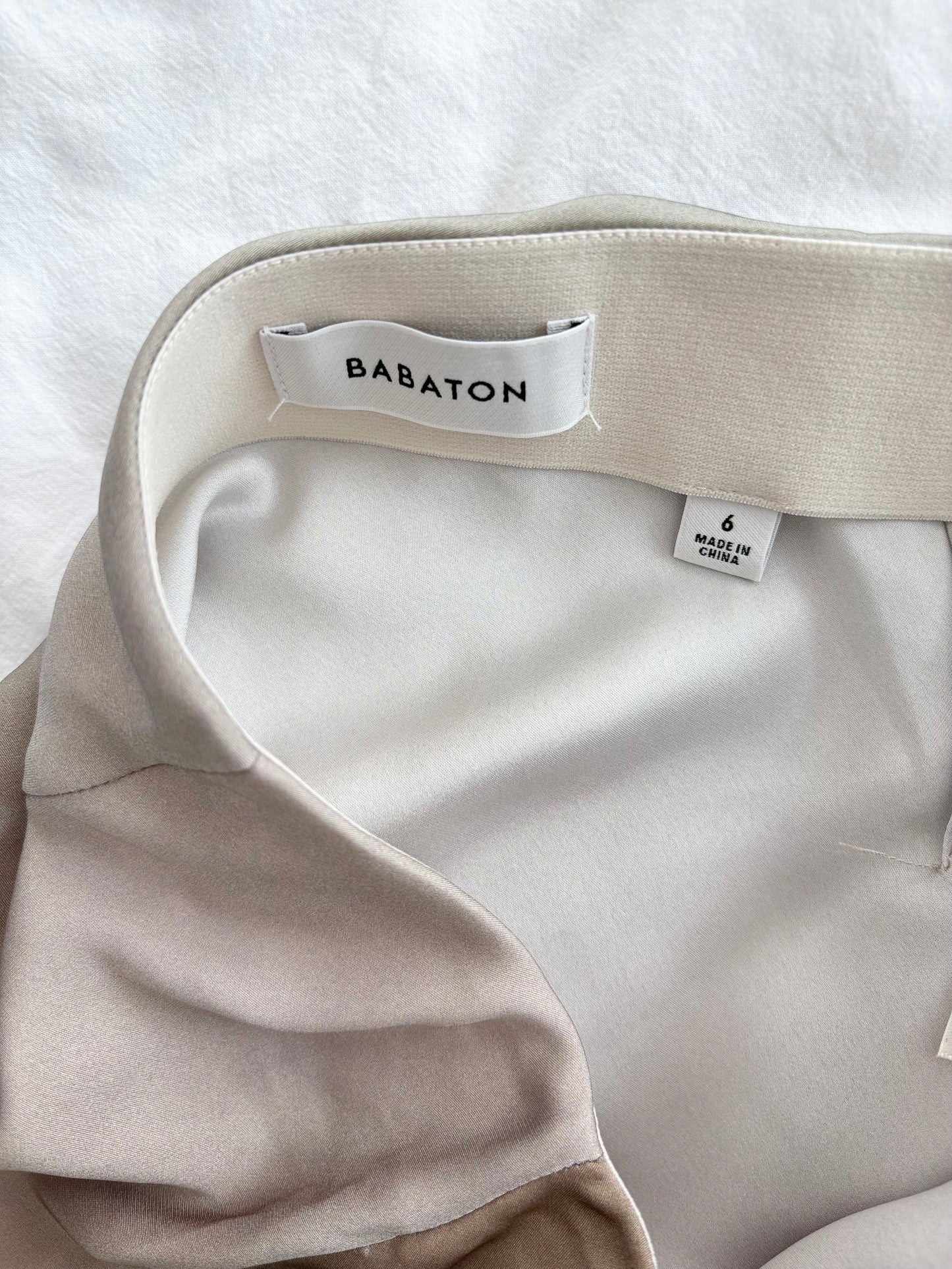 Babaton slip midi skirt Medium