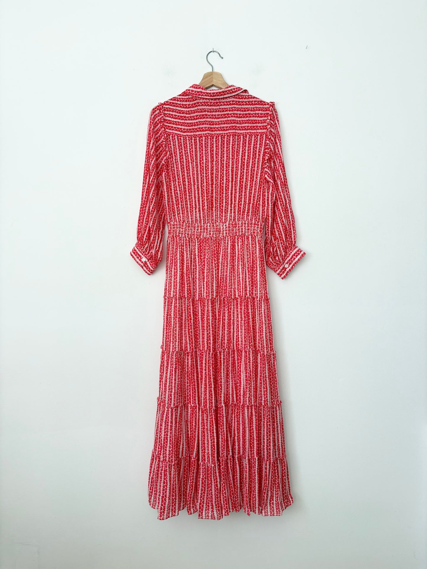 The Kooples floral print stripe dress M/L