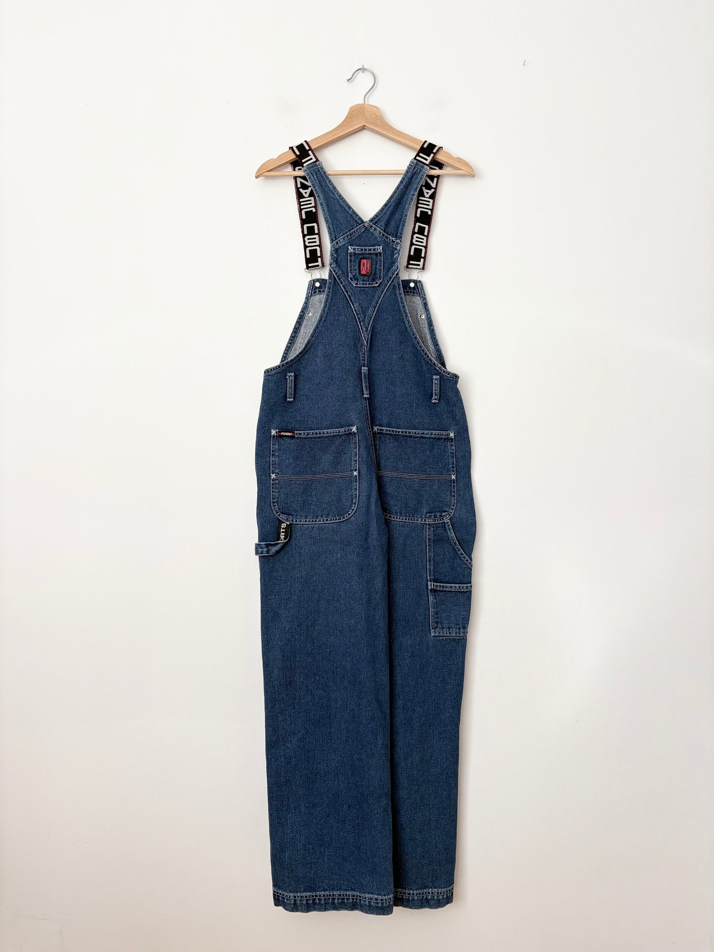 Vintage FUBU denim overalls small