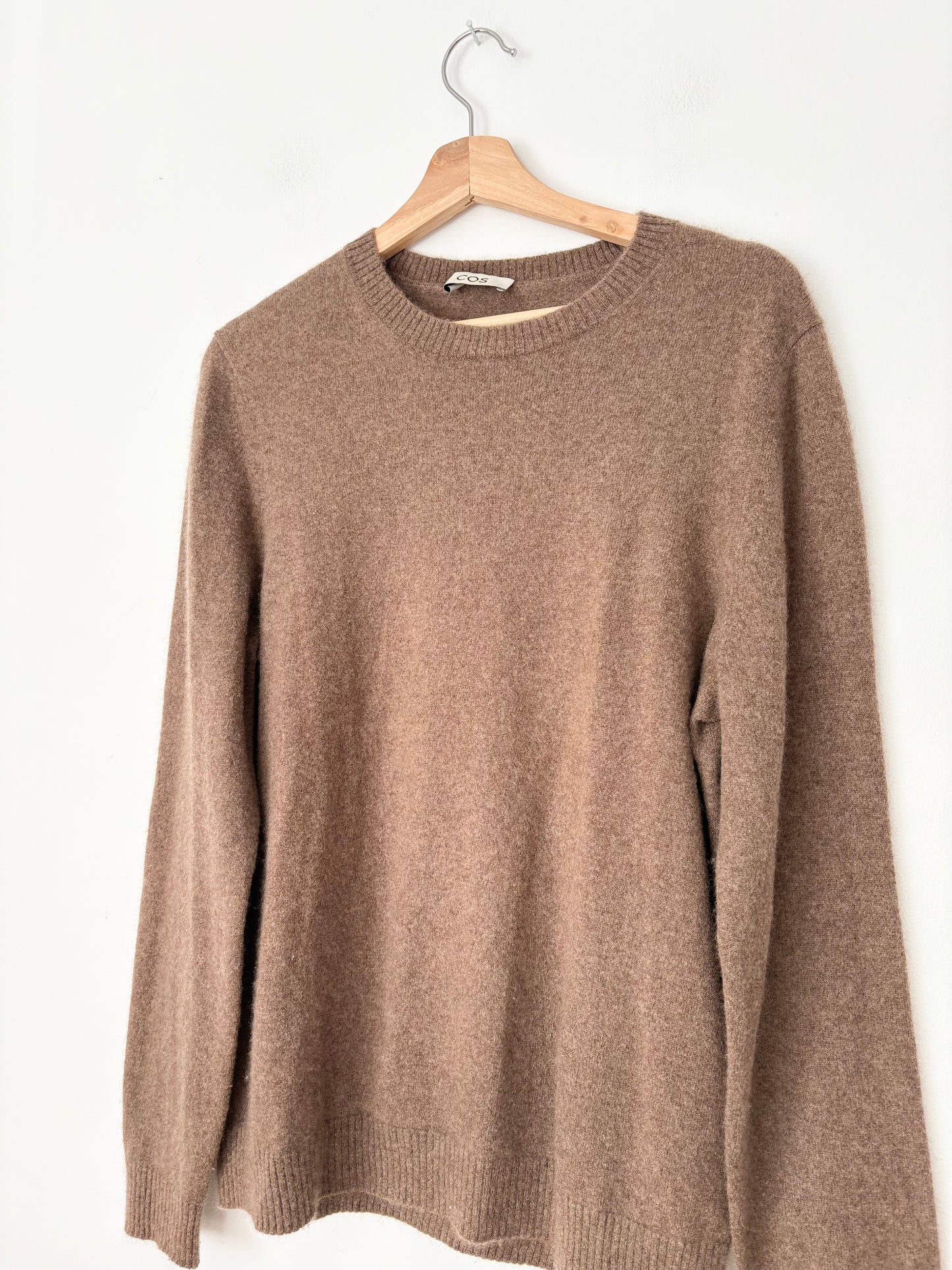 COS cashmere sweater Large