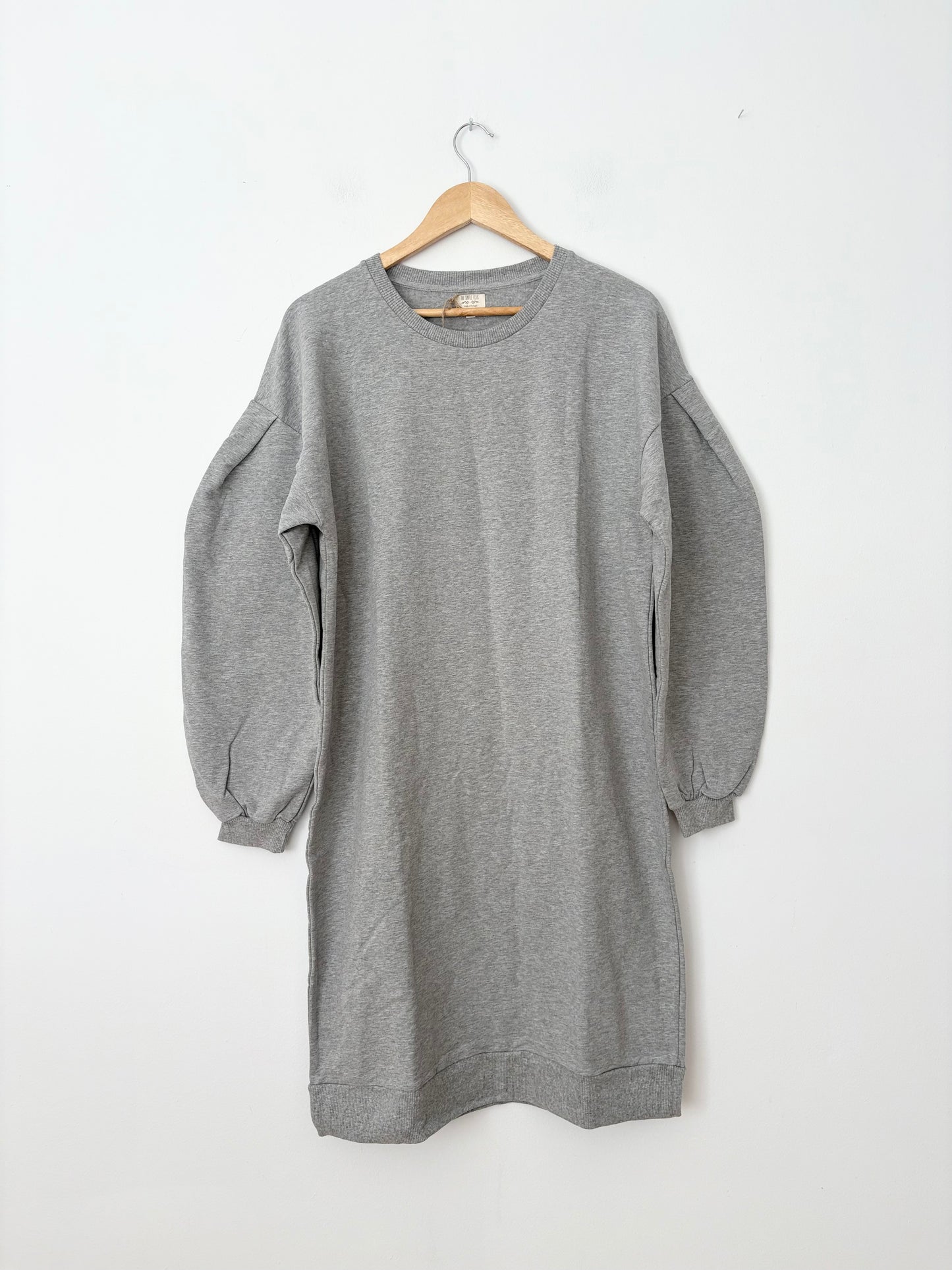 The simple folk oversized sweater dress in grey *Multiple sizes*