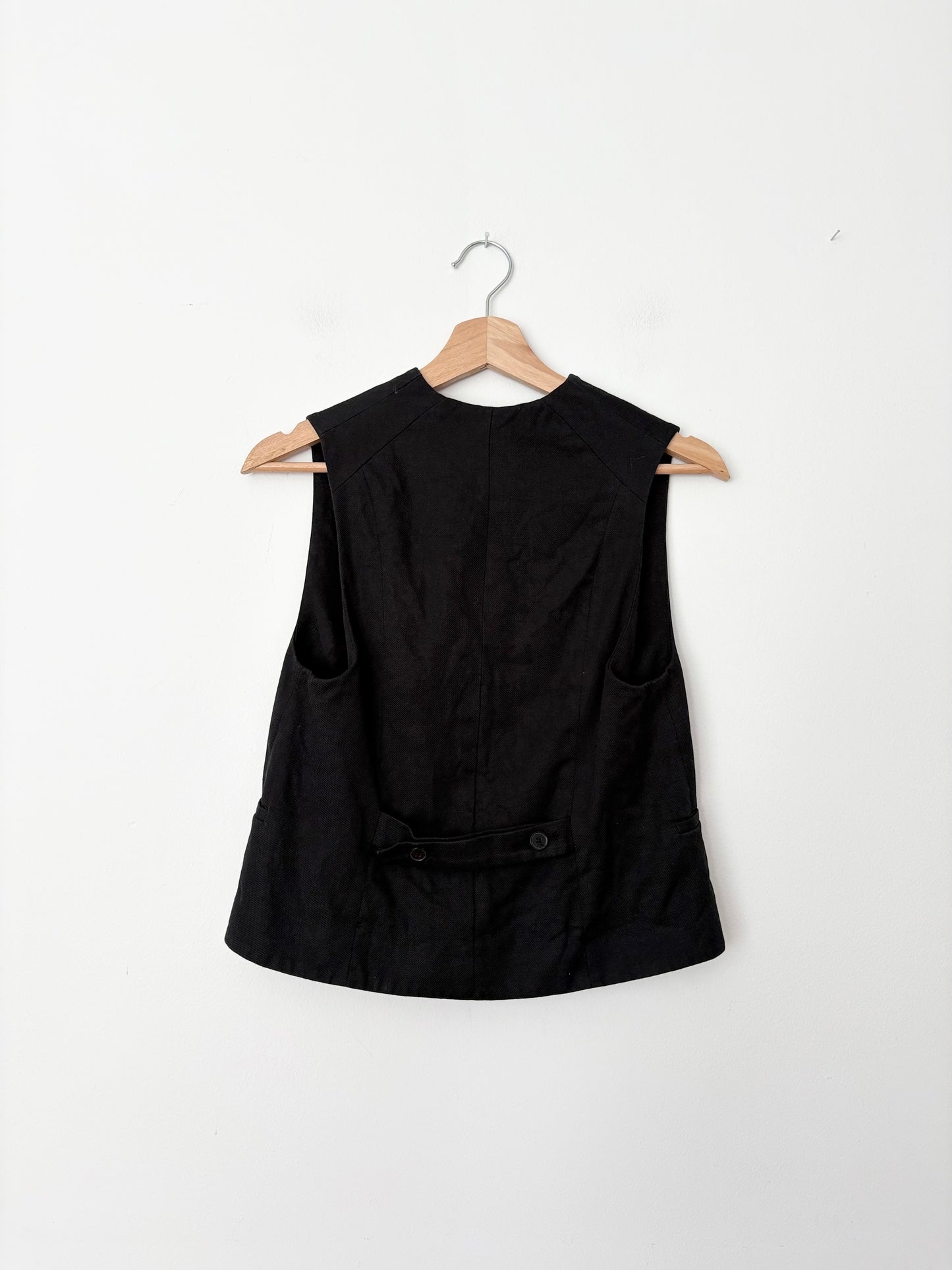Loulou Studio Arup linen blend vest top XS