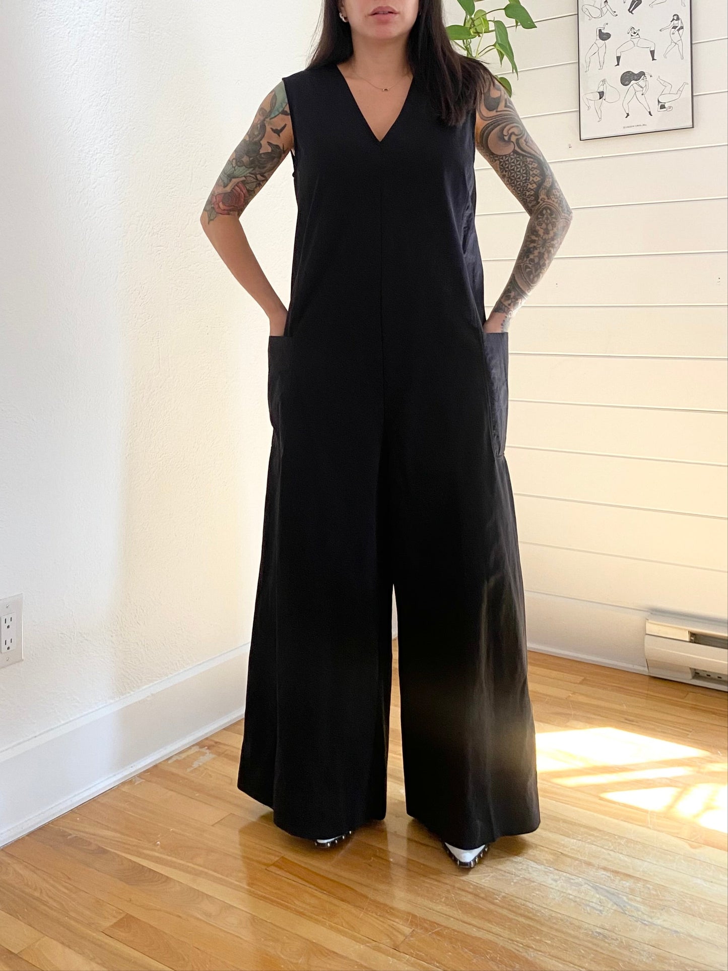 COS wide leg jumpsuit M/L