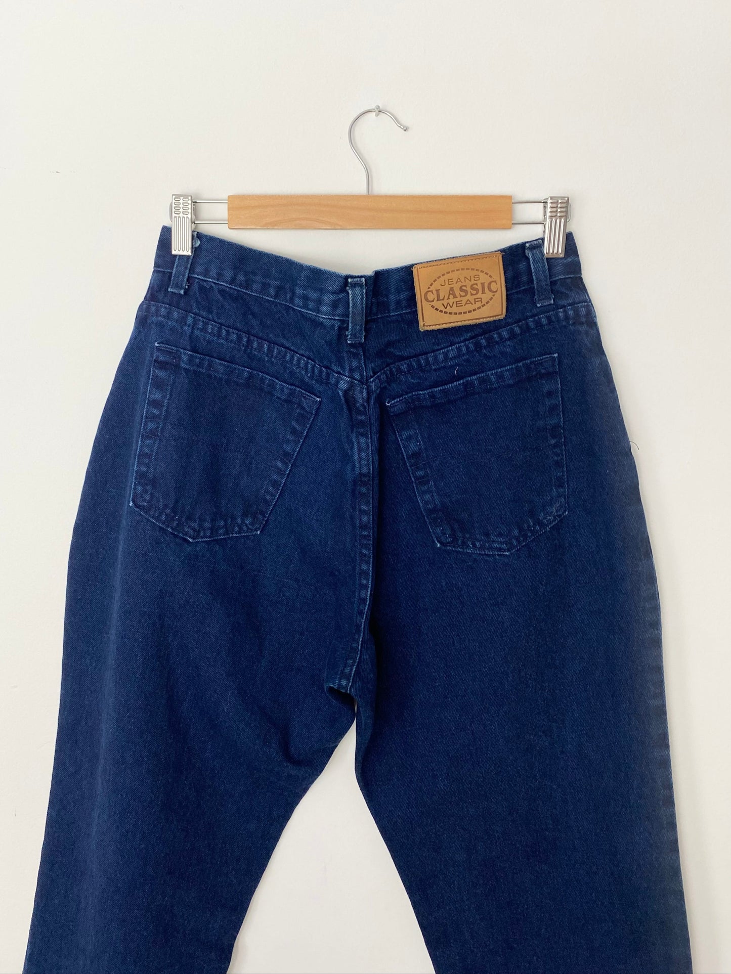 Vintage dark blue mom jeans W28