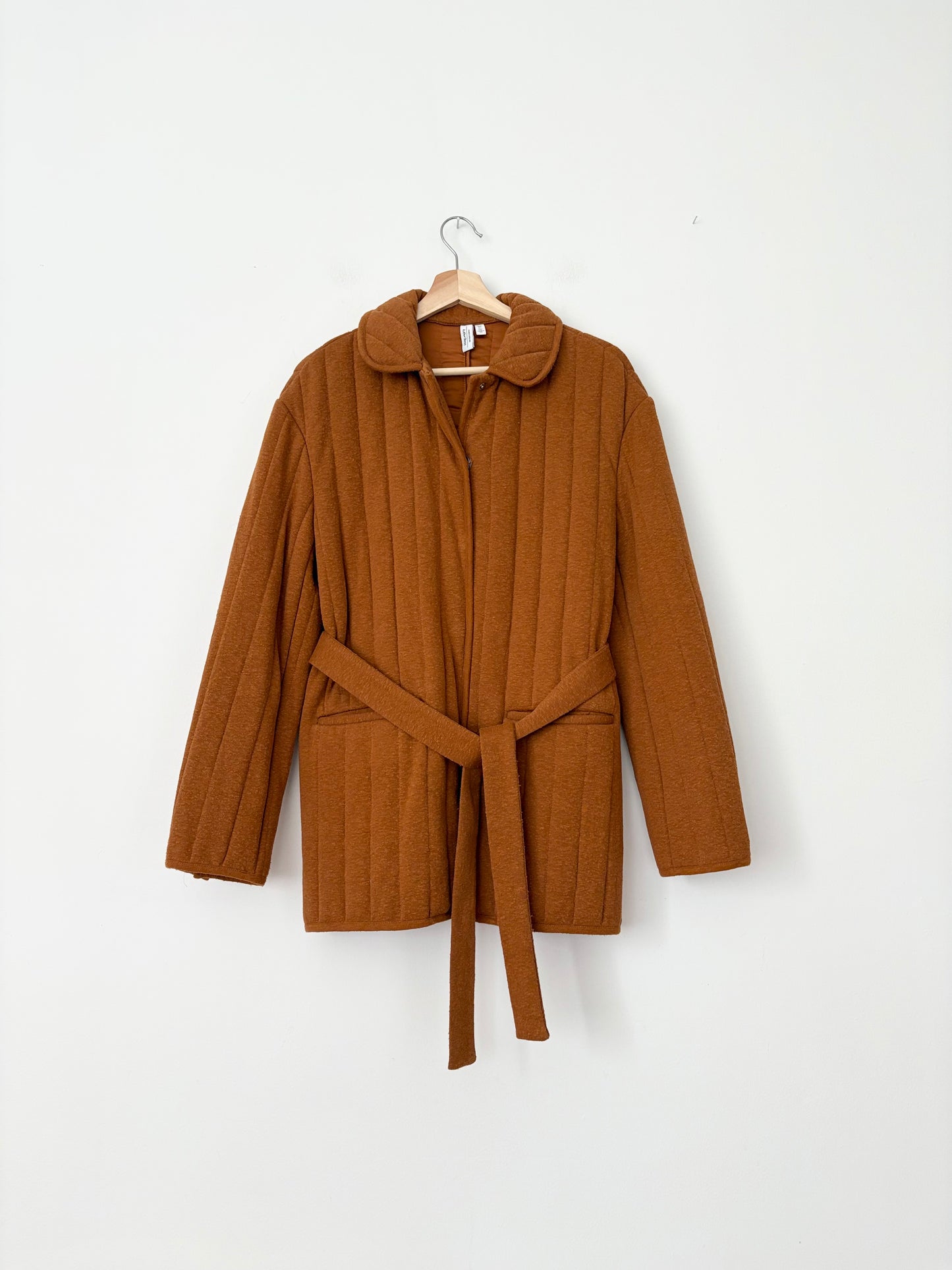 & Other stories quilted textured jacket Medium