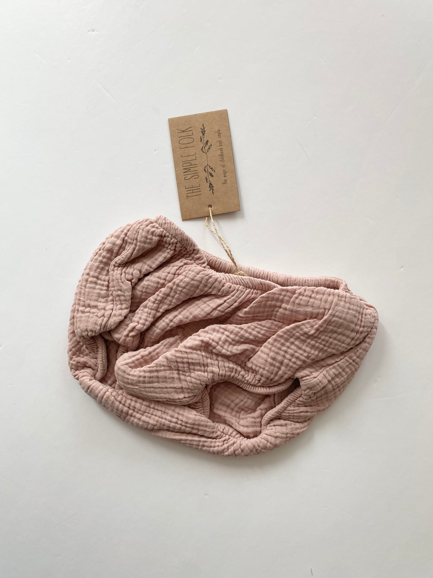 The simple folk muslin bloomers antique rose *Multiple sizes*