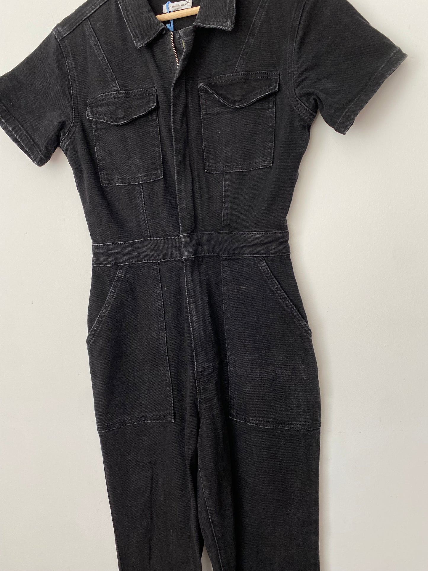 Combinaison en jean Good American Fit for Success S/M
