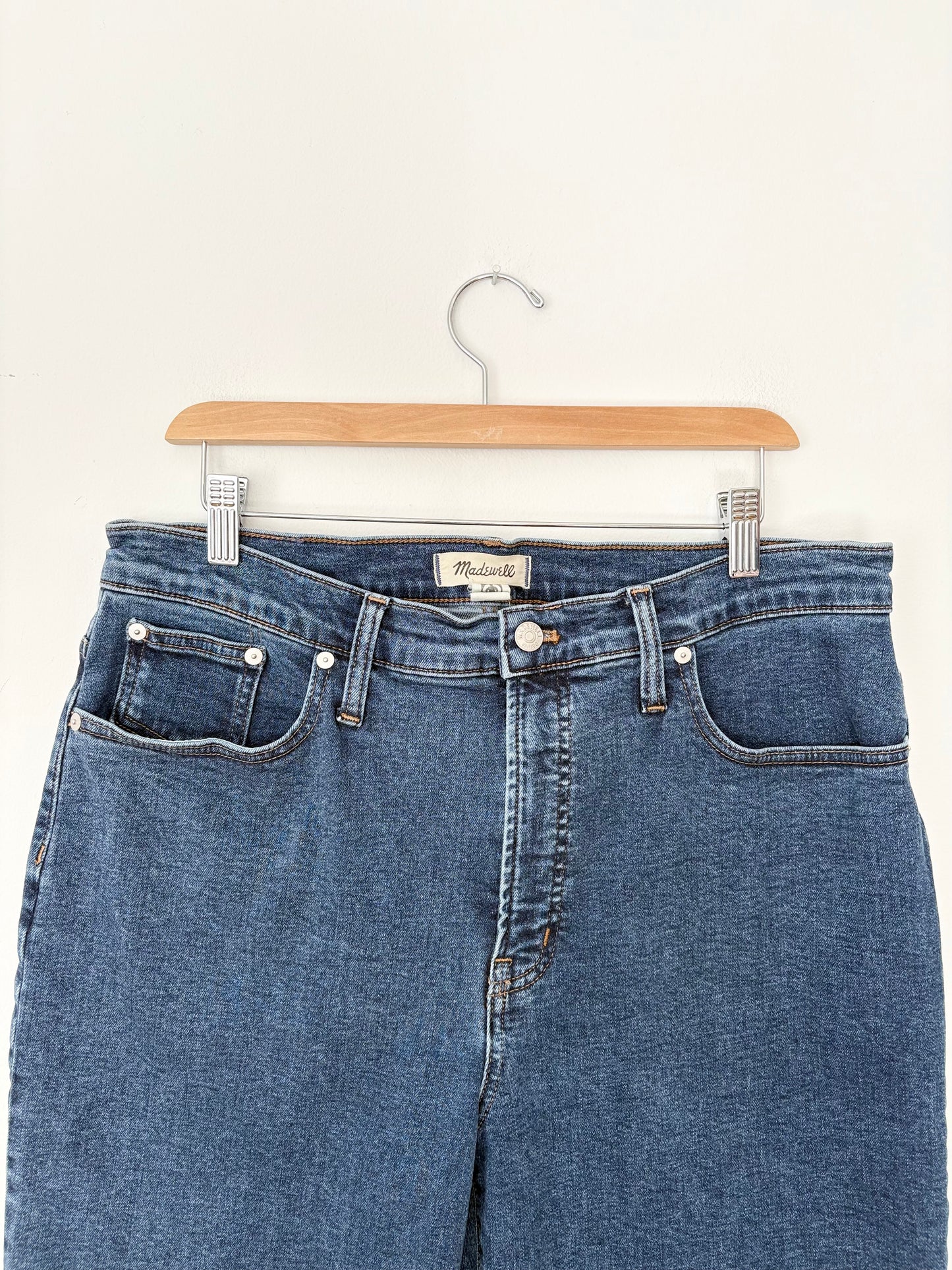 Madewell perfect vintage straight jeans W31