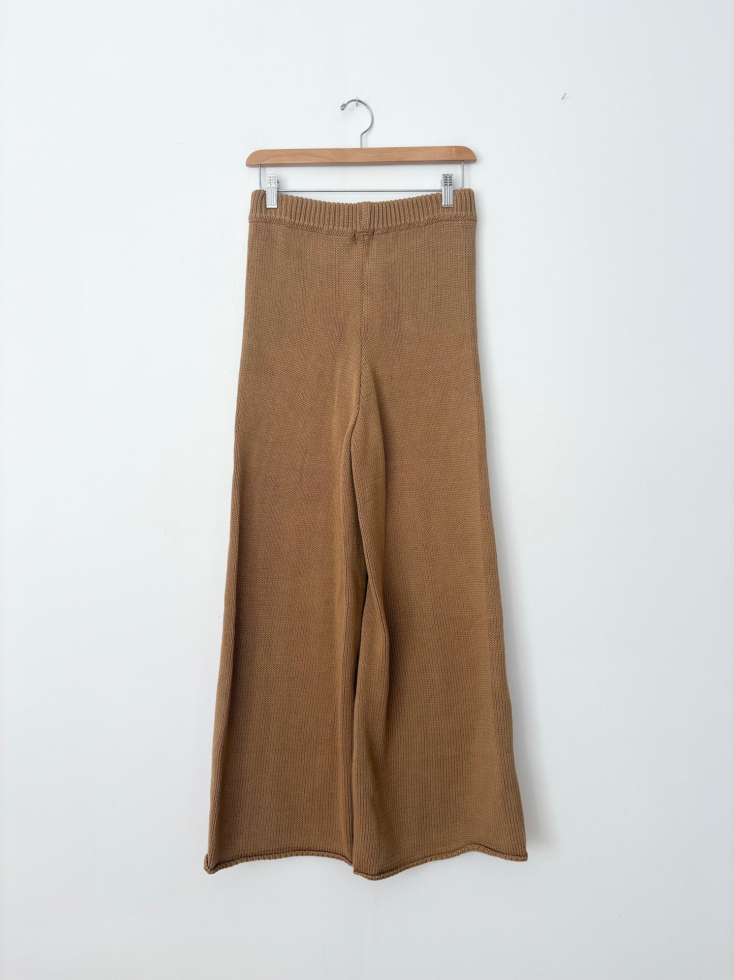 The simple folk wide leg knit trousers *Multiple sizes*