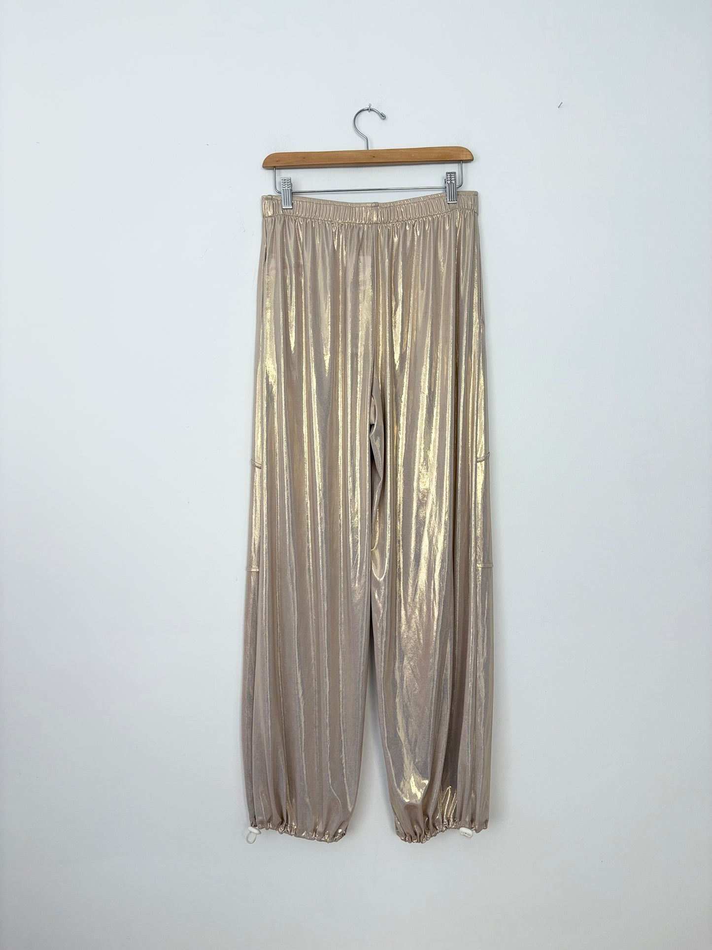 Urban Renewal Luella Shimmer linen toggle pants Medium