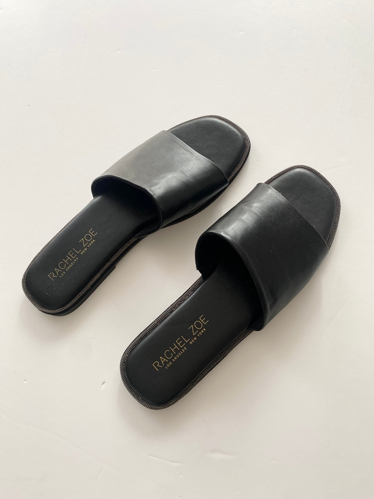 Rachel Zoe leather mules US9