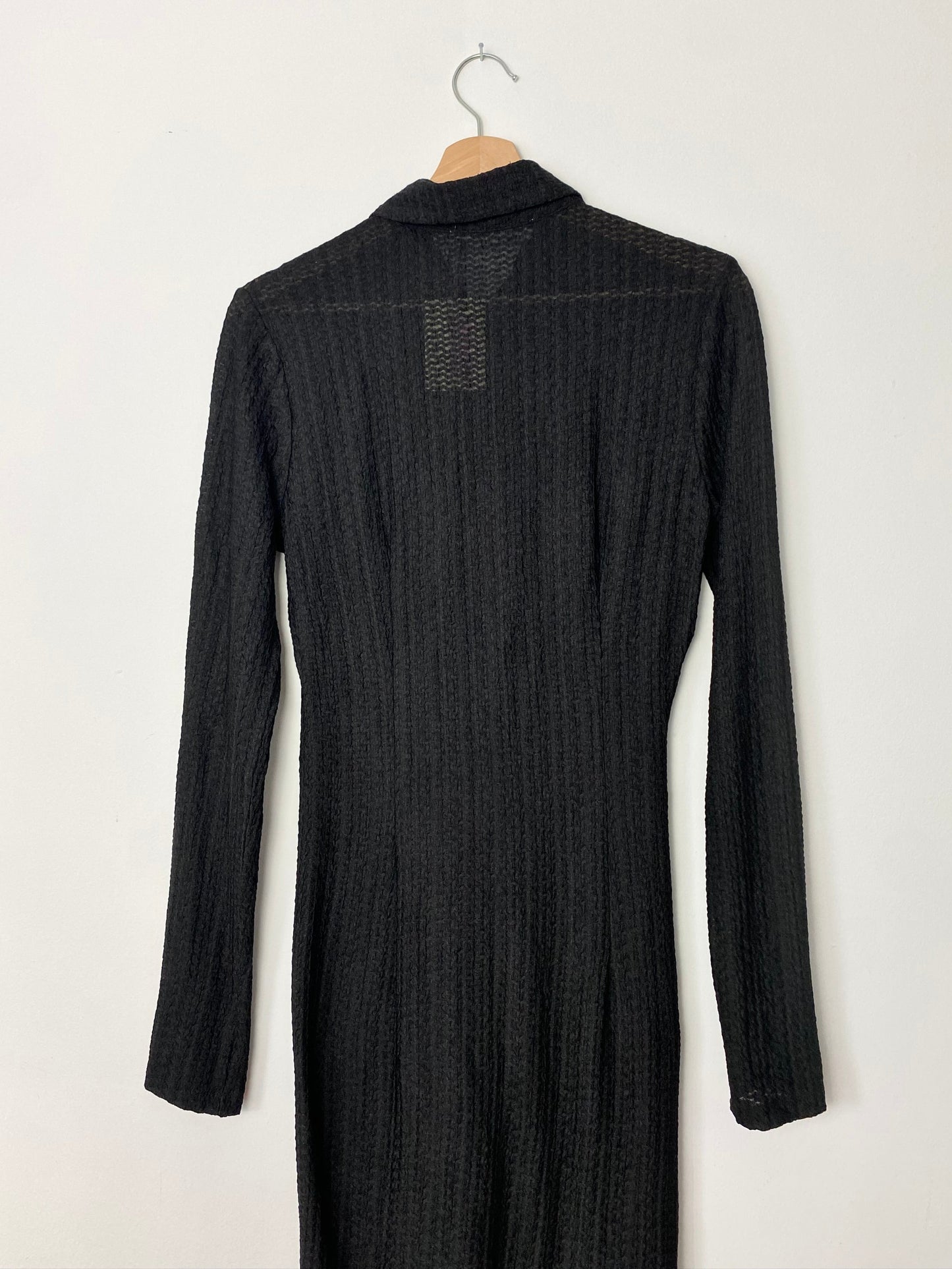 ASTR the label open knit maxi dress Medium
