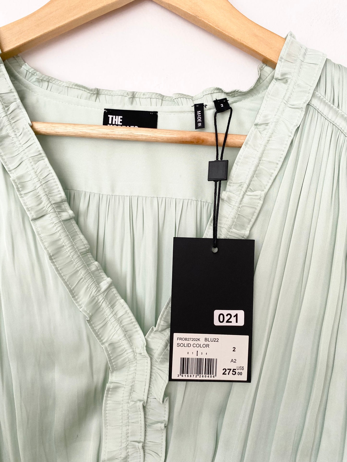 The kooples pleated flowy mini dress Medium