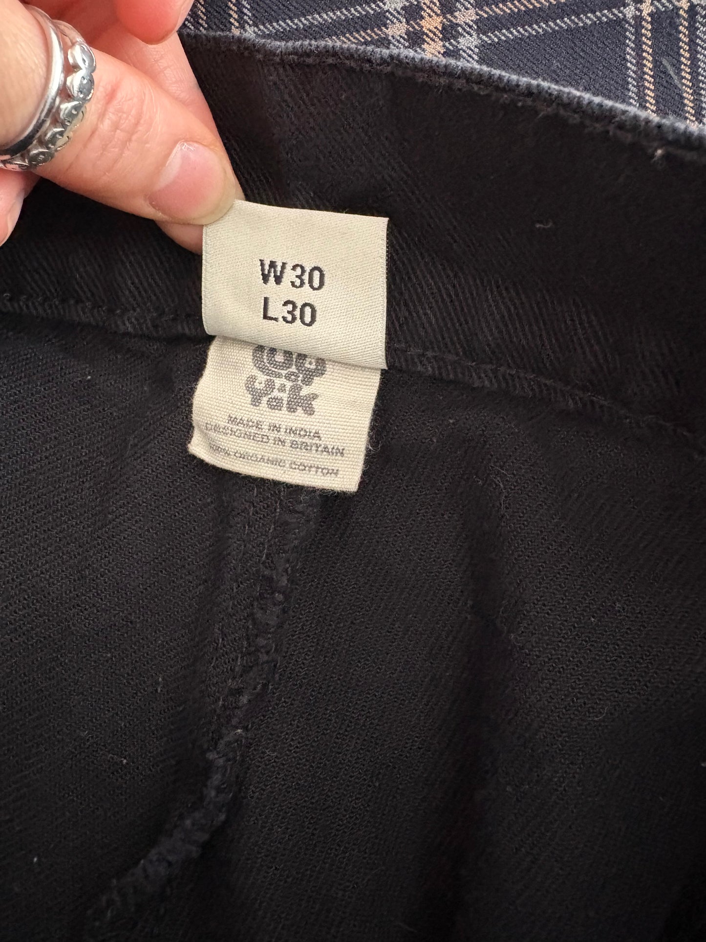 Lucy & Yak Addison black jeans W29/30