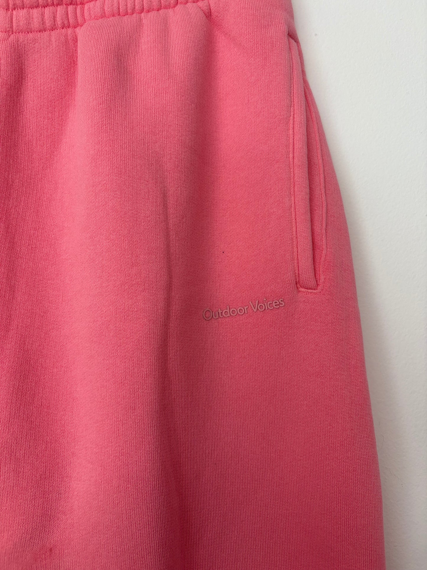 Pantalon de survêtement Nimbus rose Outdoor Voices M/L