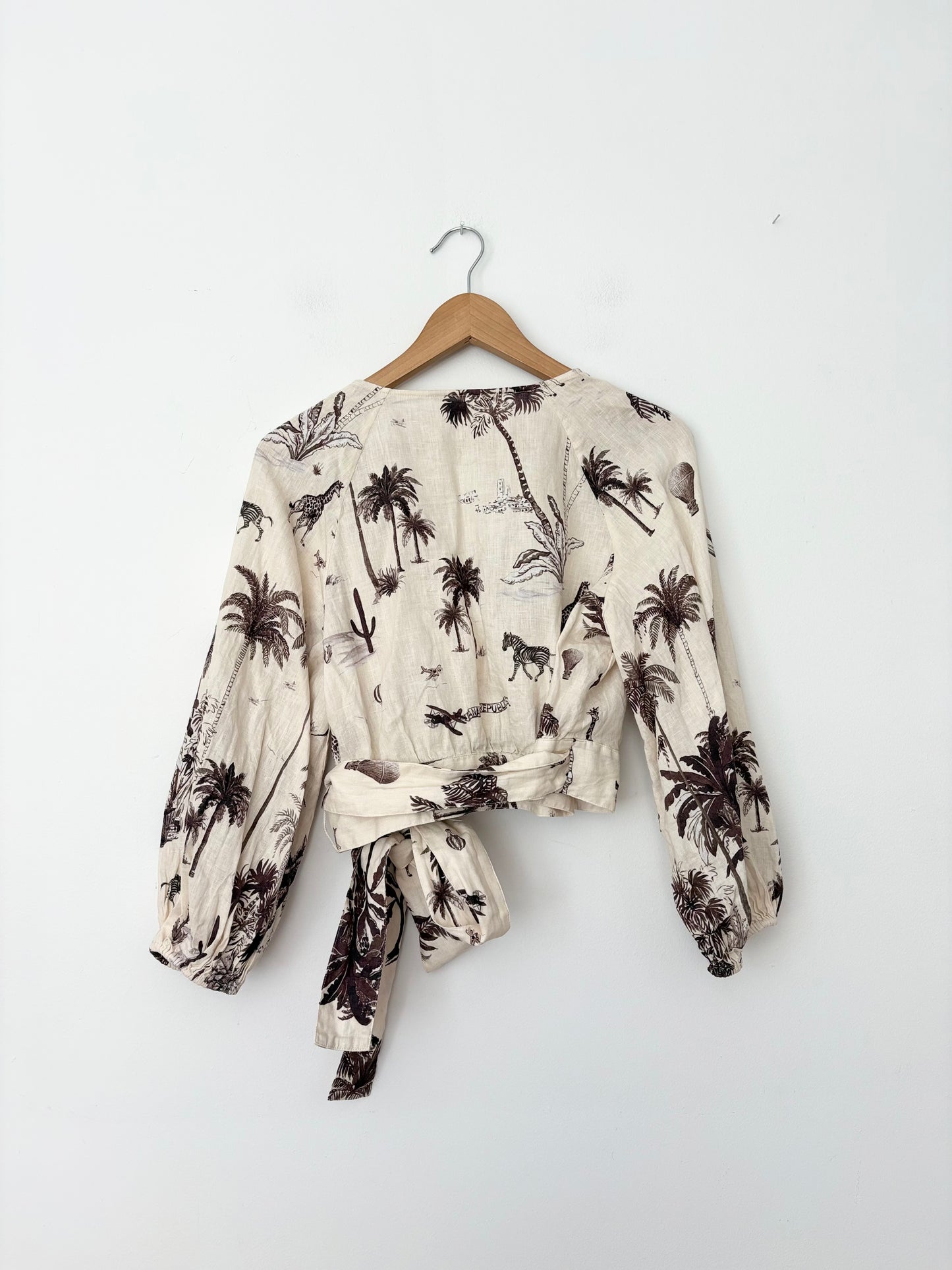 Haut portefeuille en lin Banana Republic Wayfinder, taille S