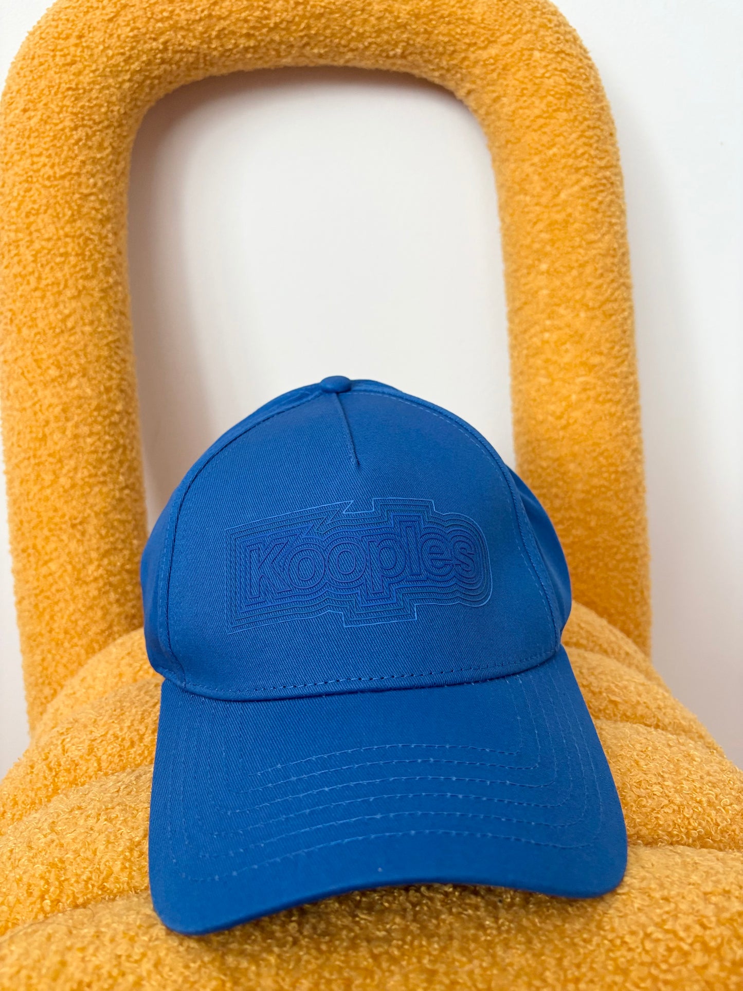 The kooples blue logo baseball cap