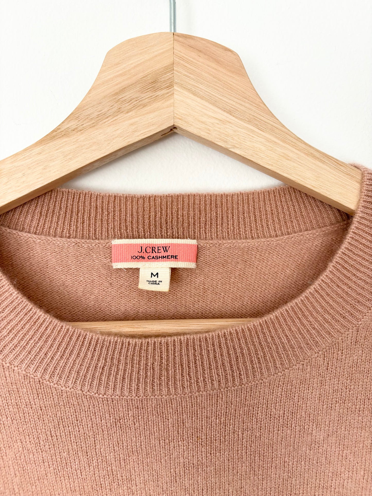 J.Crew classic fit cashmere crewneck Medium