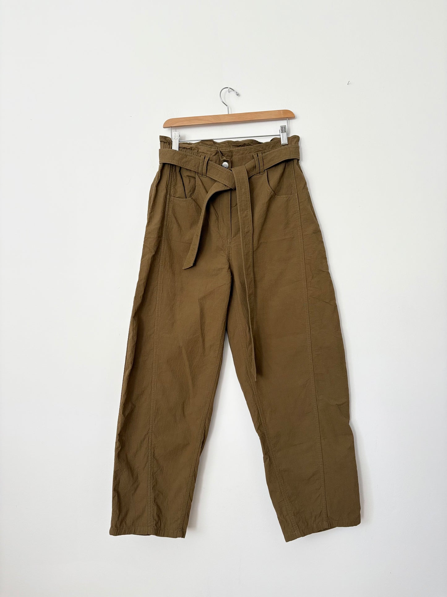 & Other stories paperbag barrel trousers Medium