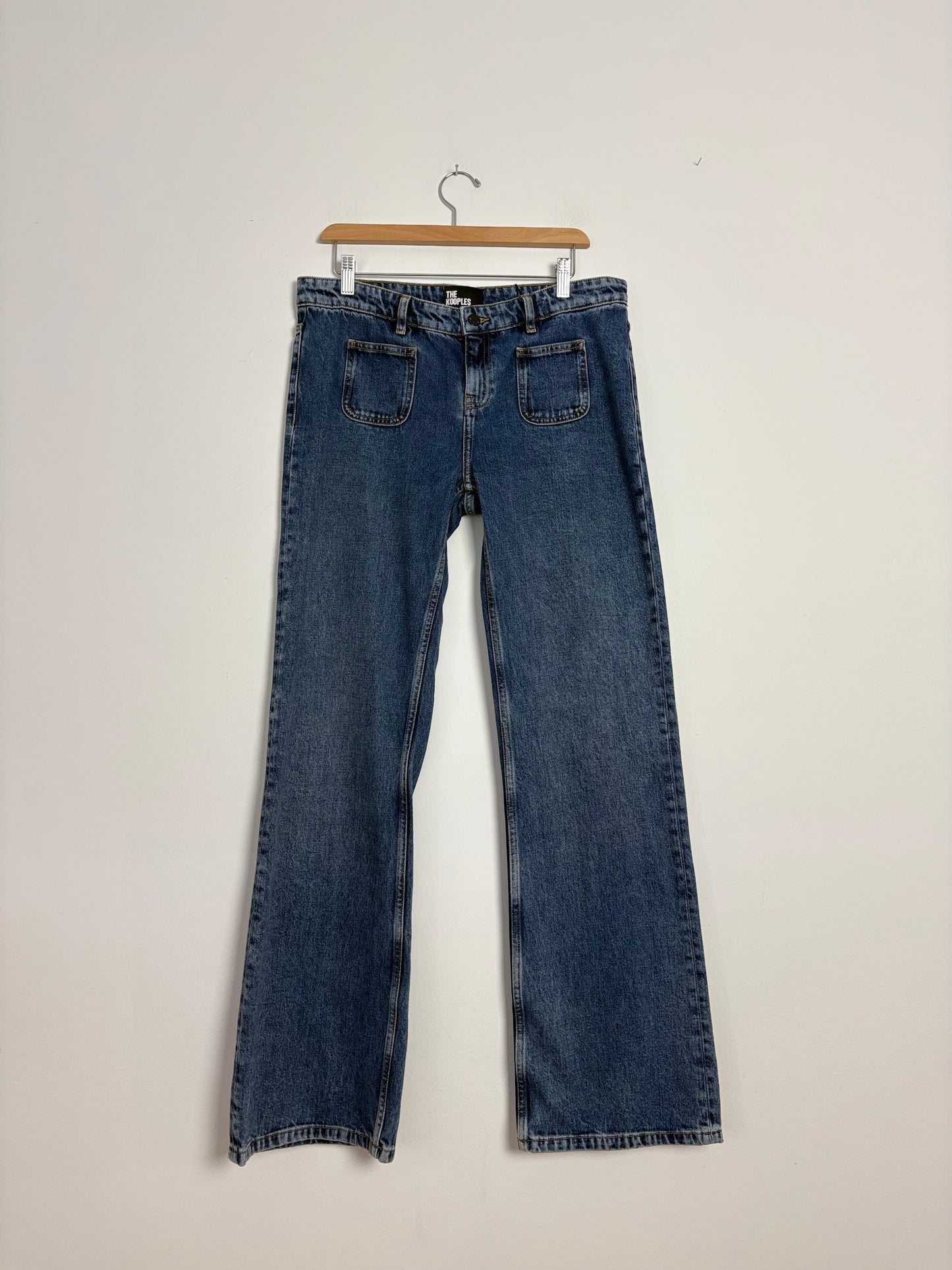 The kooples mid rise flare jeans W29/30