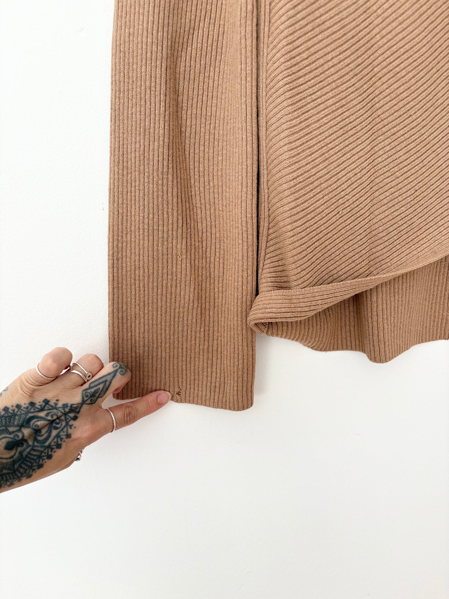 Babaton Kitano linen/wool blend crossback sweater Medium