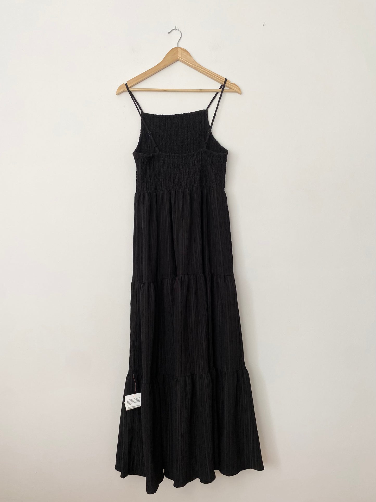 Robe longue à volants et smocks ASOS Medium