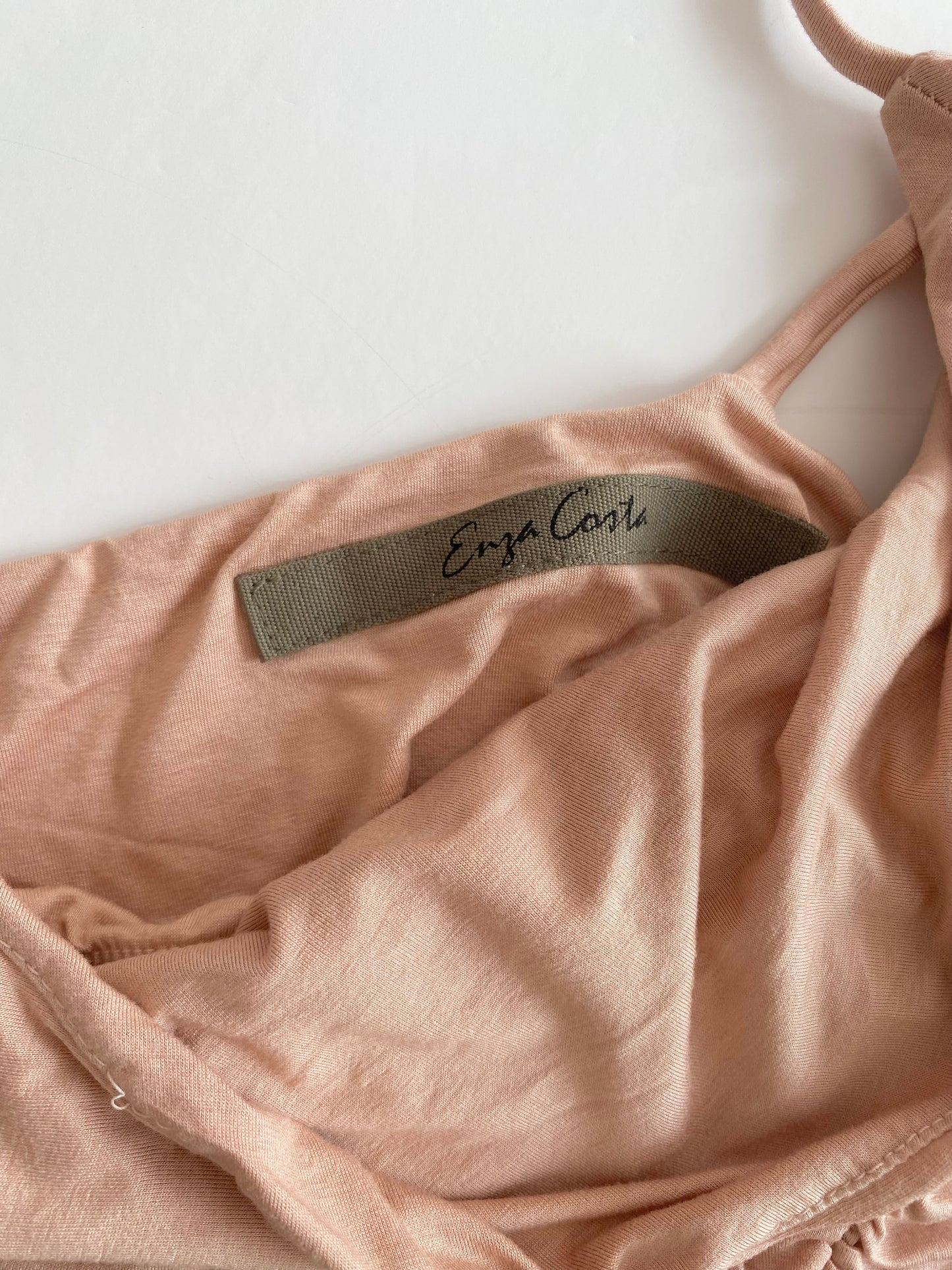 Débardeur asymétrique froncé Enza Costa Medium