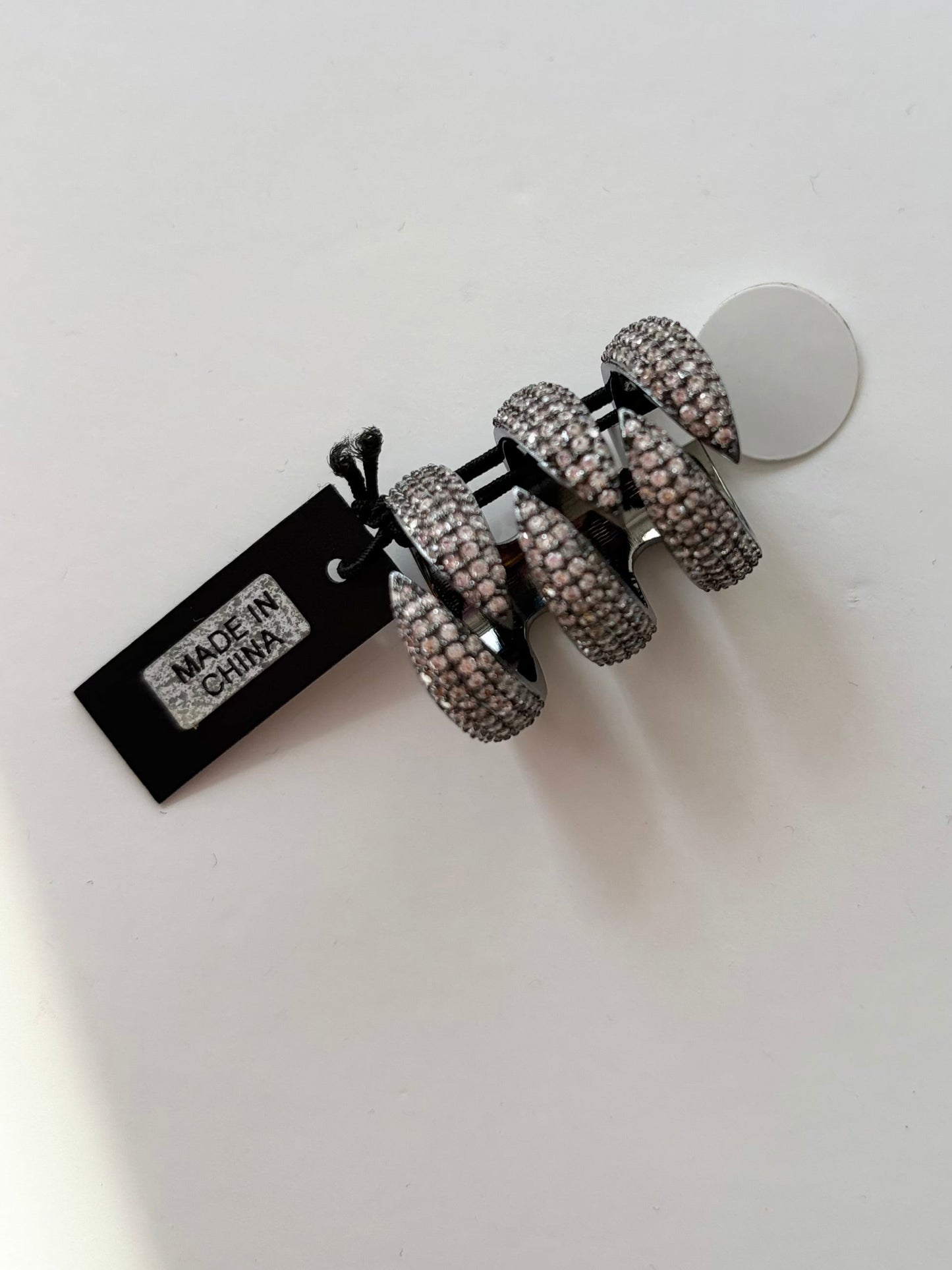 Noir NYC cubic zirconia ring
