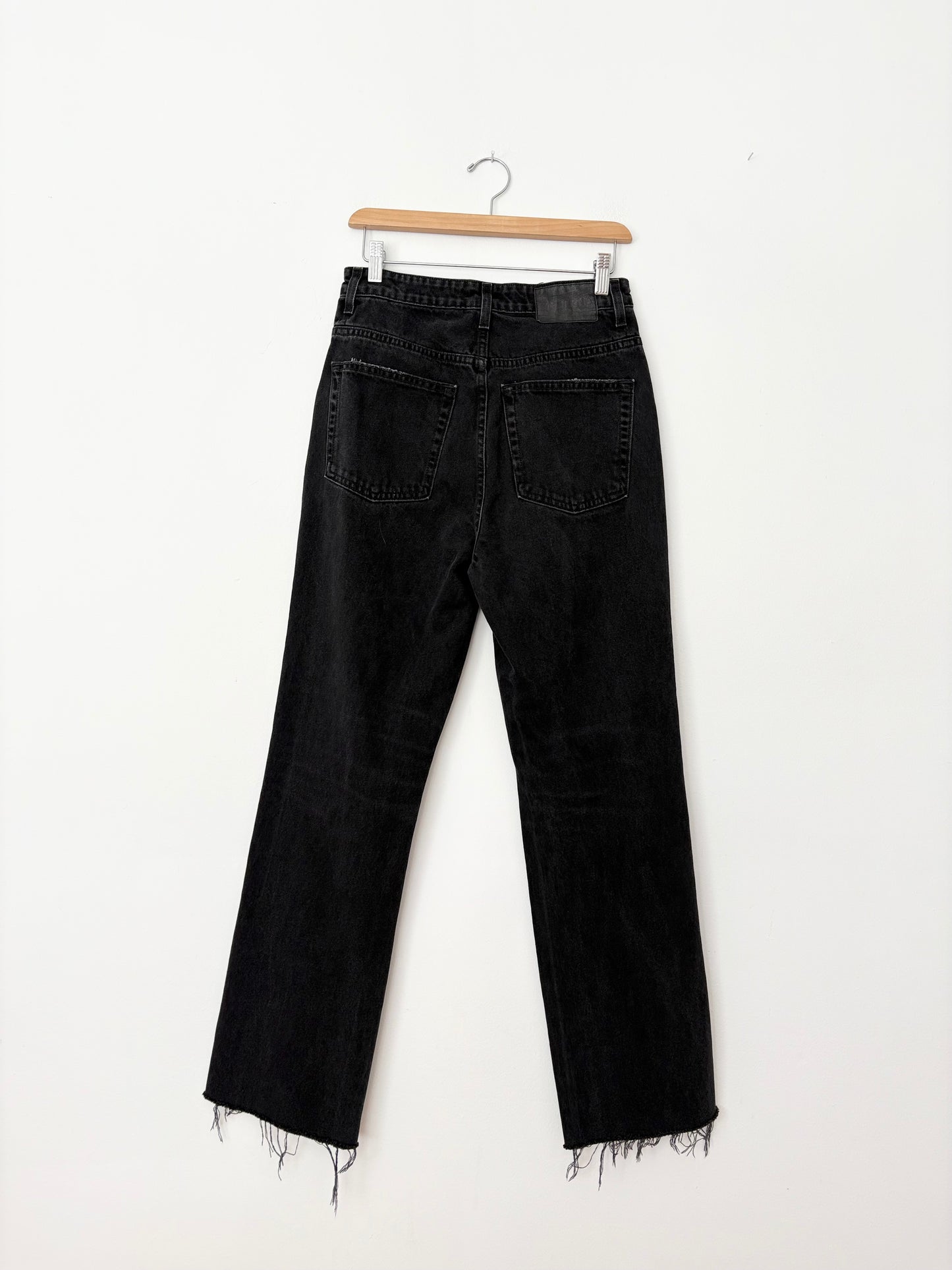 GRLFRND Sara high rise straight jeans W28