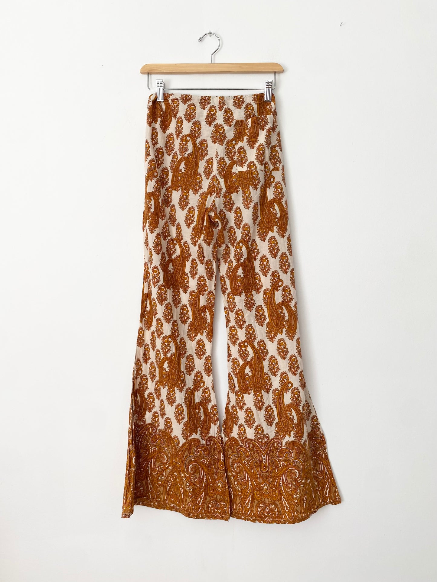 Pantalon large rétro en coton Band of Gypsies Medium