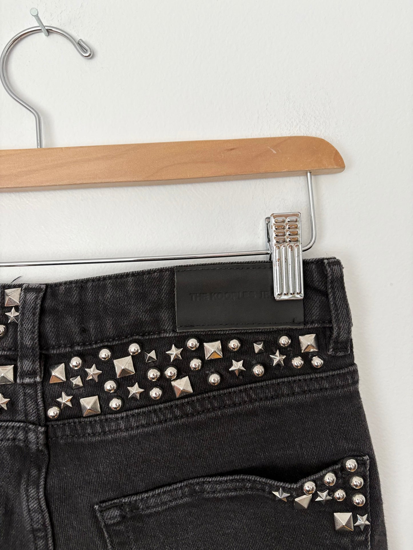 The kooples lizy studded slim jeans W26