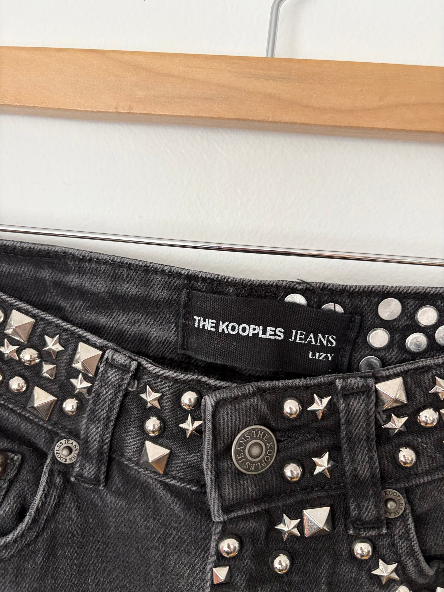 The kooples lizy studded slim jeans W26