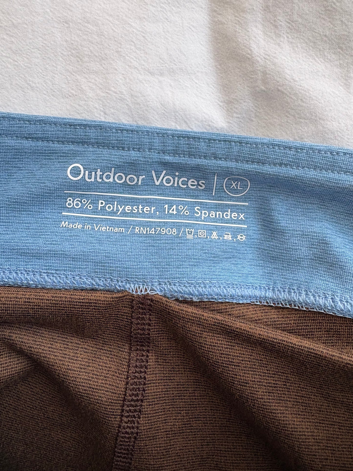 Jupe-short de tennis Outdoor Voices Court XL