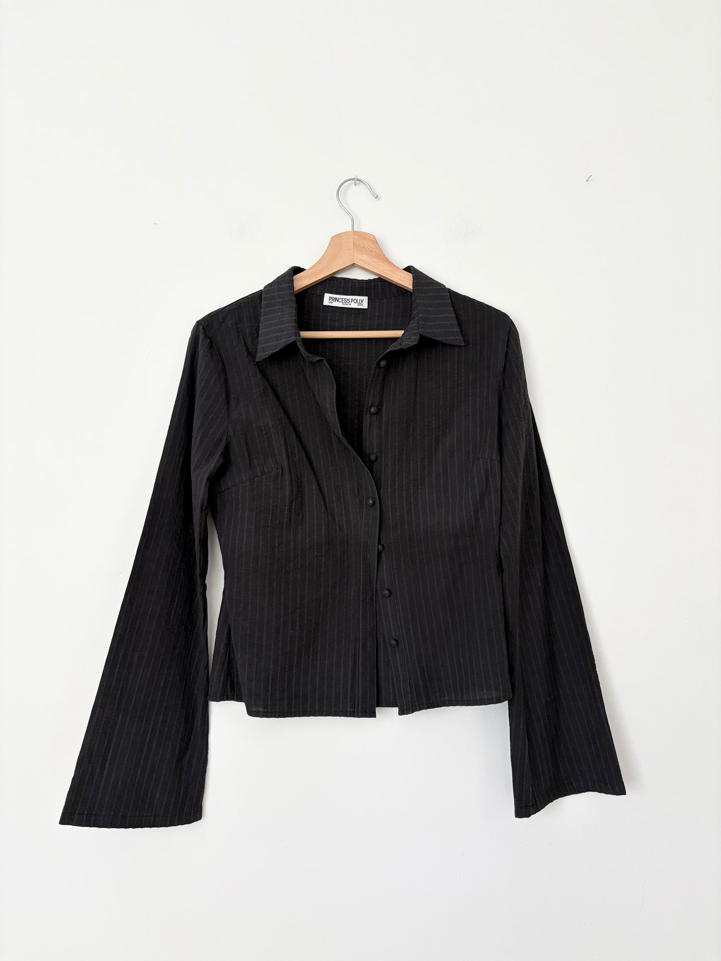 Princess polly anni pinstripe shirt S/M