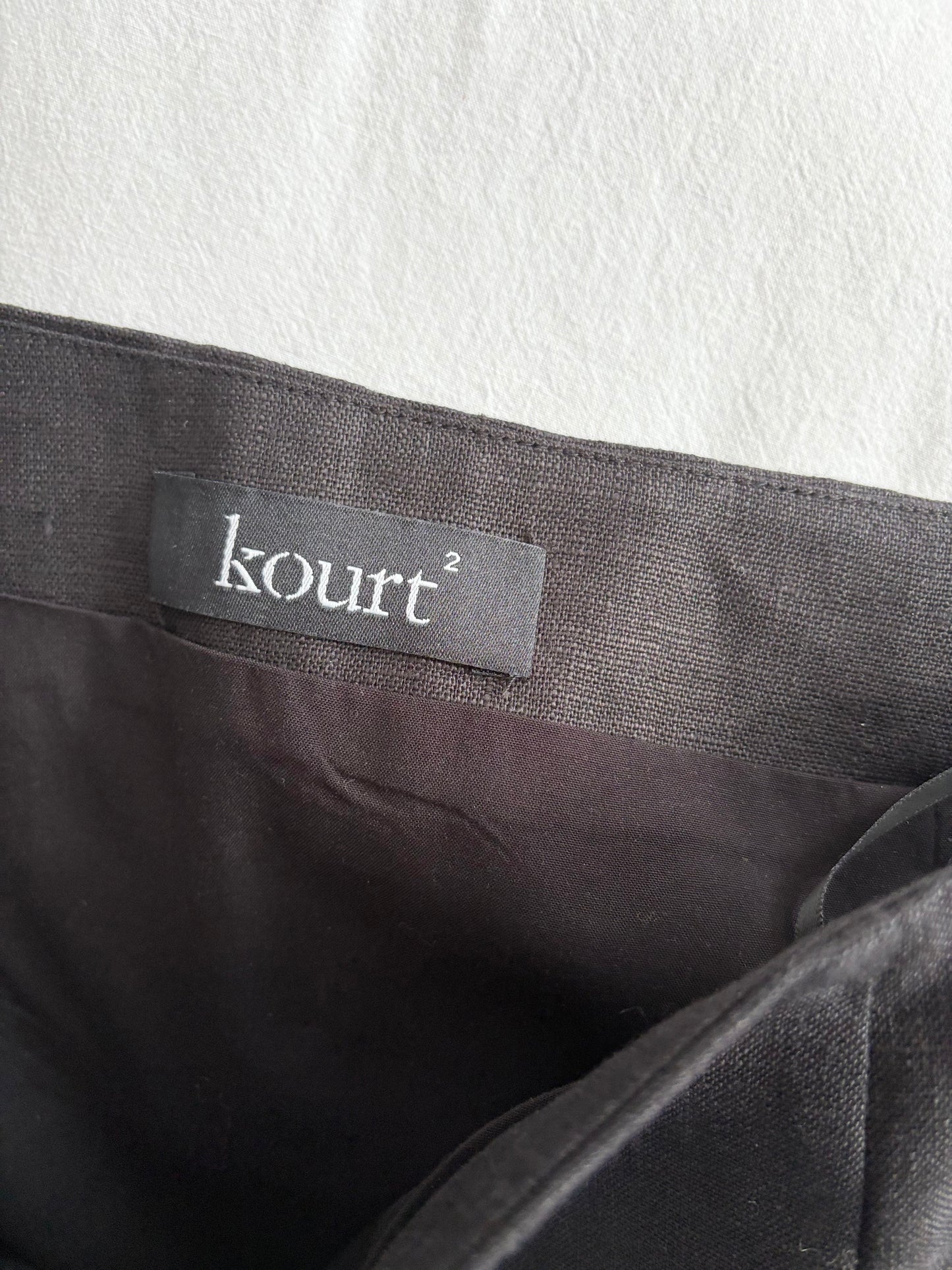 Kourt linen mini skirt XS/S
