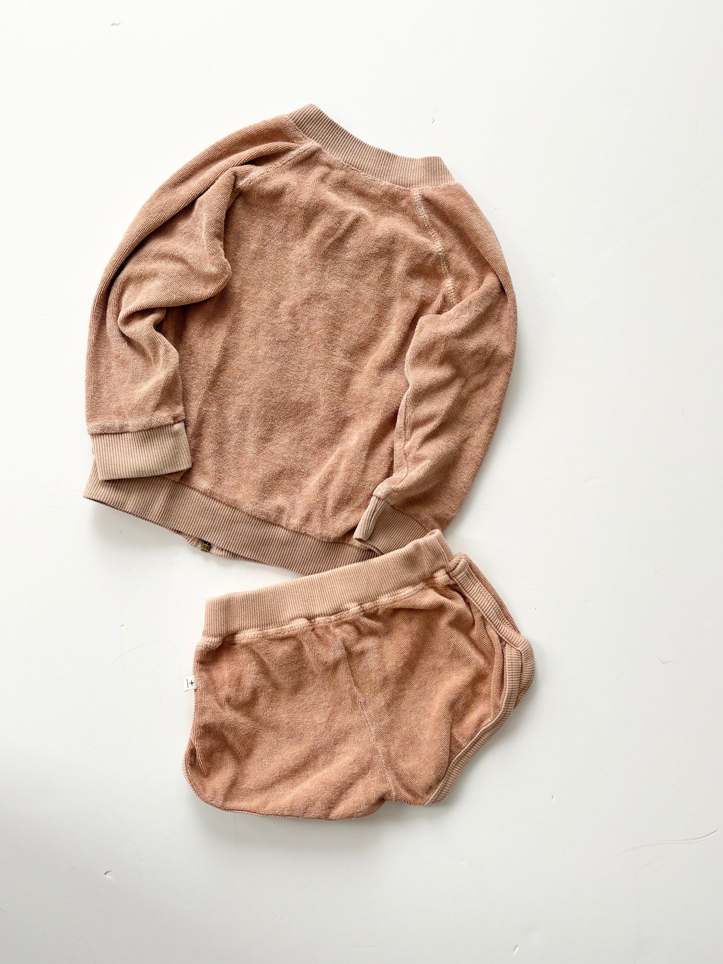 1+ in the family hoodie set 18months