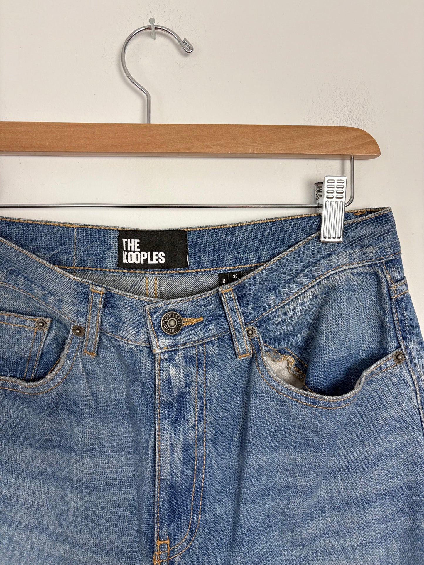 The kooples blue denim boyfriend jeans W27