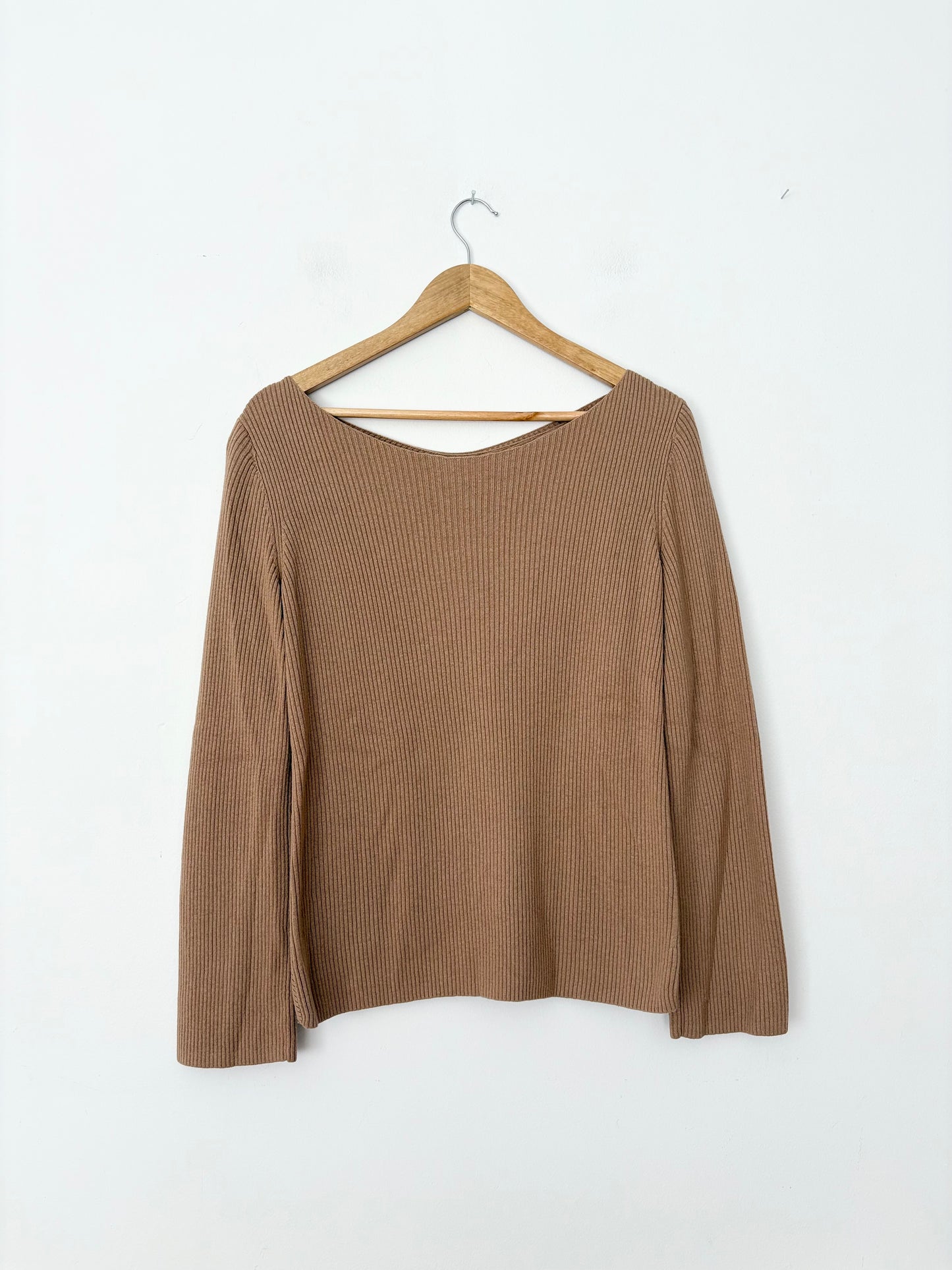 Babaton Kitano linen/wool blend crossback sweater Medium