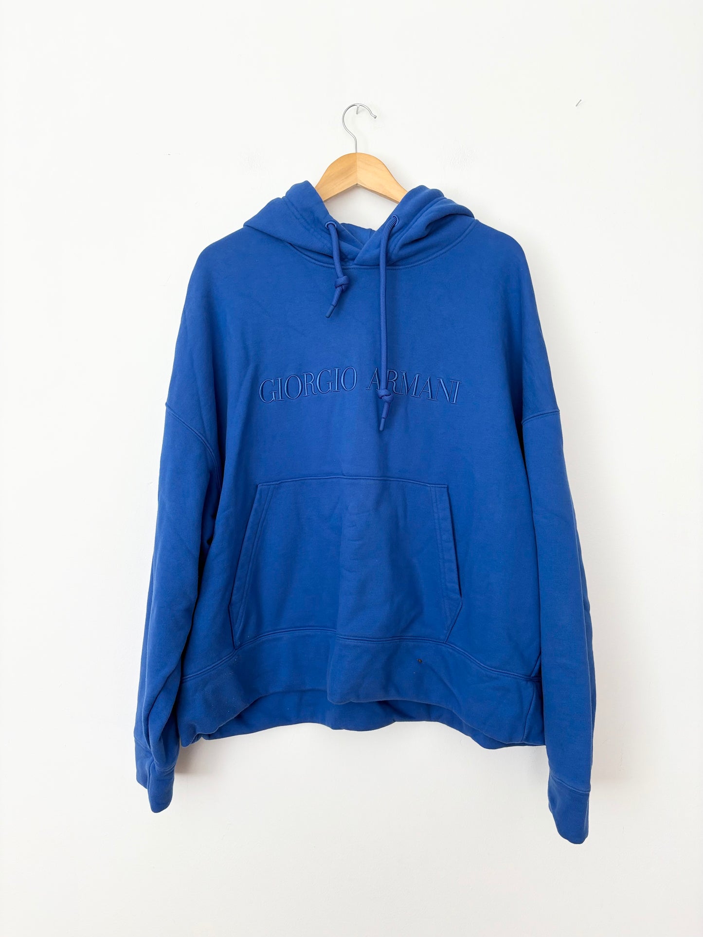 Giorgio Armani Love capsule oversized logo hoodie XL