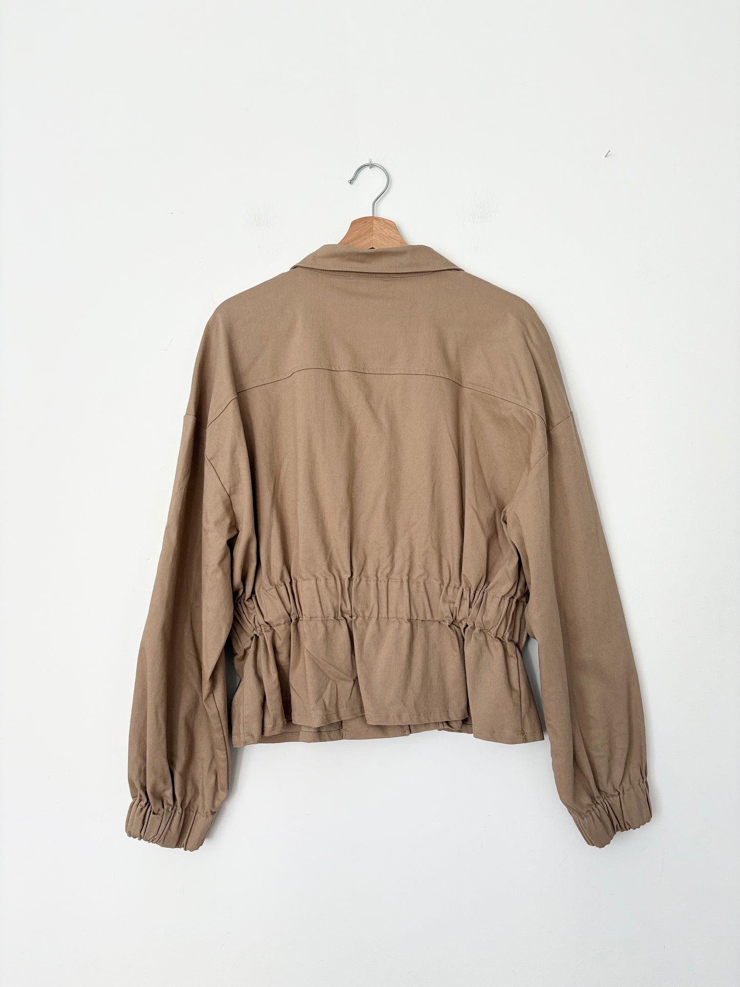 Veste en jean cintrée à taille Melloday XL