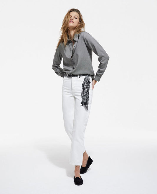 The kooples white straight cut jeans W27