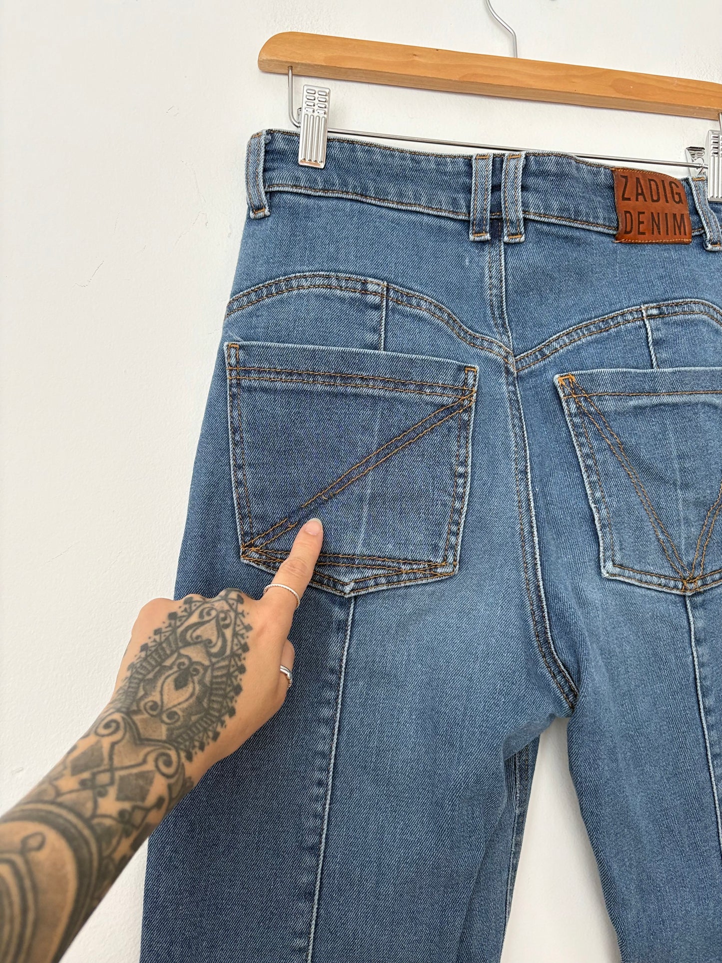 Zadig & Voltaire eyes show jeans W28