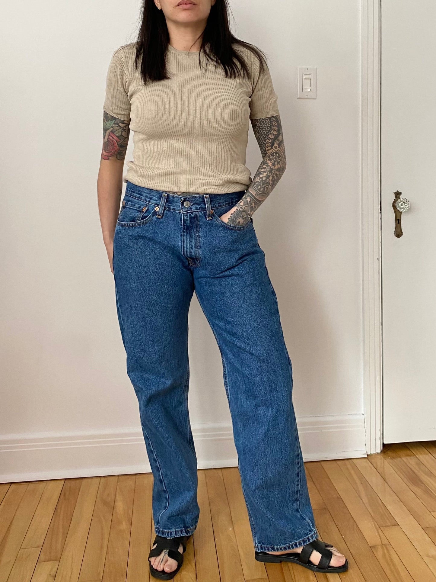 Jeans Levis 505 a jambe droite W33/34